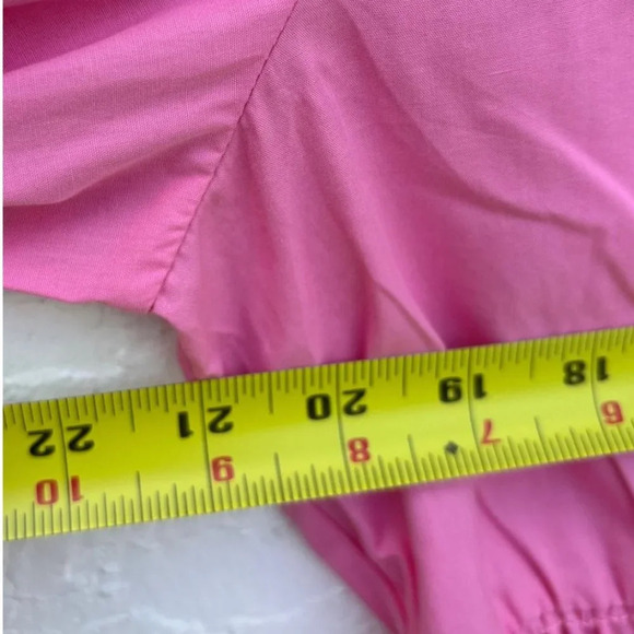 Zara Womens Bloggers Favorite Barbie Mini Dress Pink Size XL - Picture 6 of 14